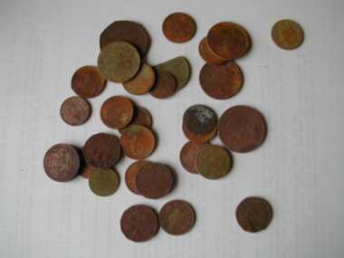 Coins found with a Tesoro Compadre