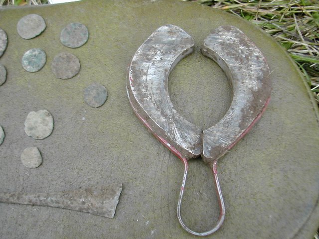 Mystery metal detecting find