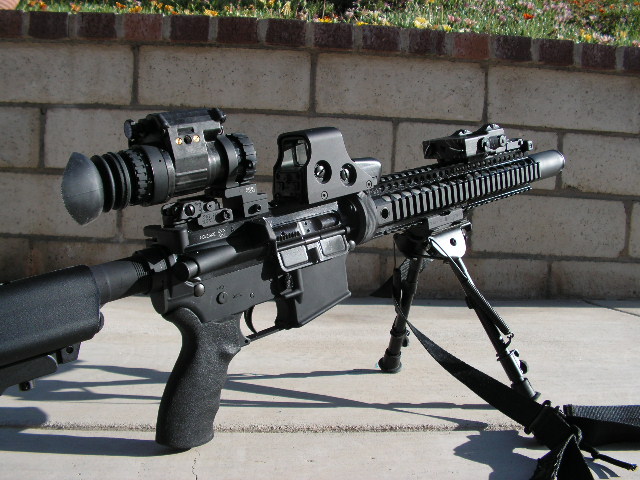 Gen 3 mounted on a ps 14 rifle