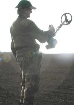 Barry with the Minelab Sovereign