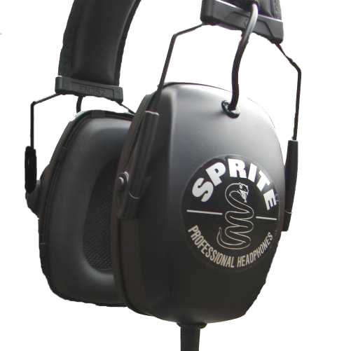 Specialist metal detecting headphones designed for comfort and sound quality