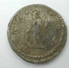 Roman denari found with the Tesoro