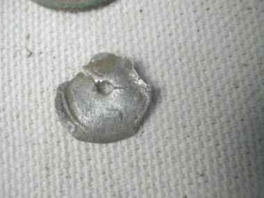 tiny hammered coin